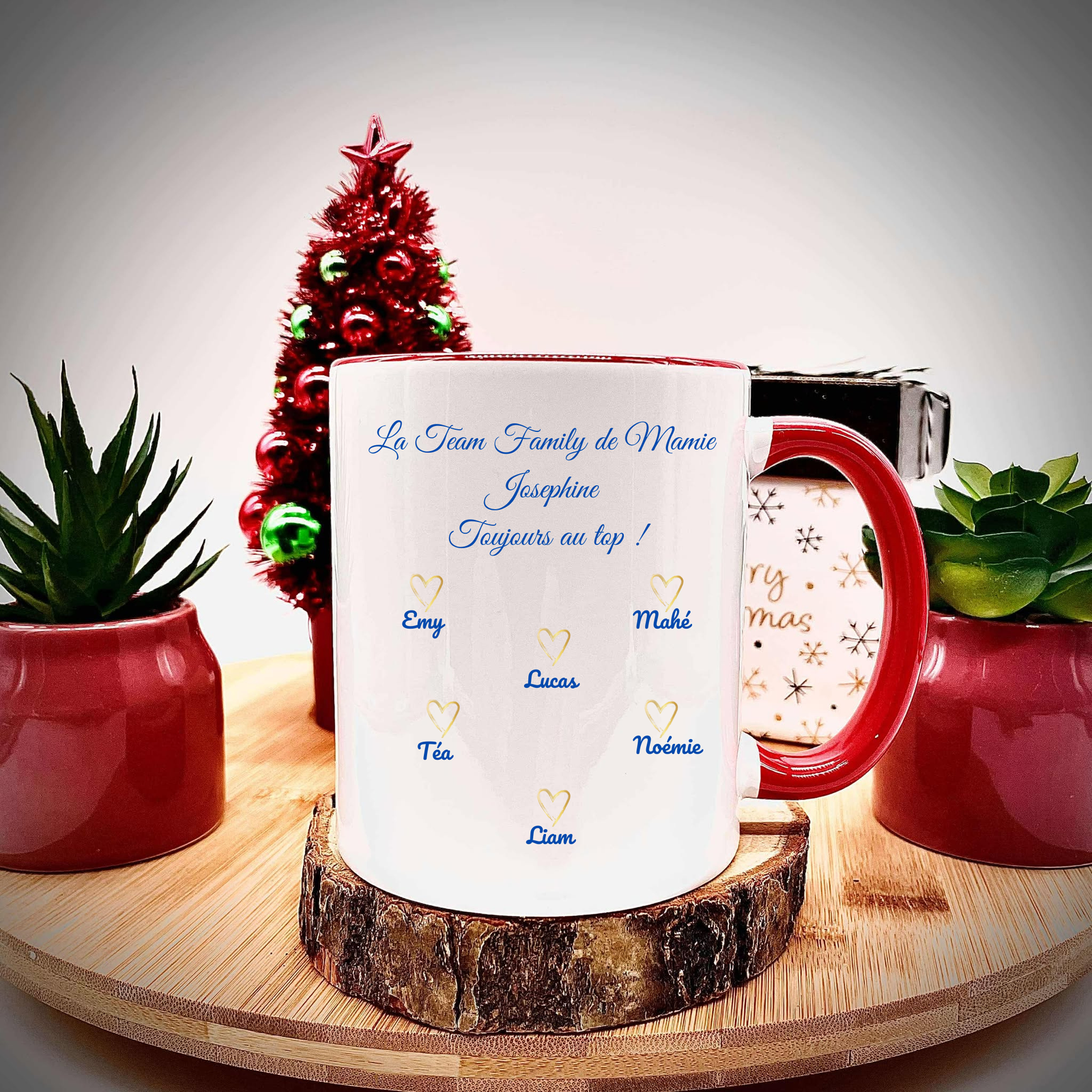 Mug Personnalisé "Papi " ou "Mamie" avec Prénoms des Petits-Enfants – Image 5